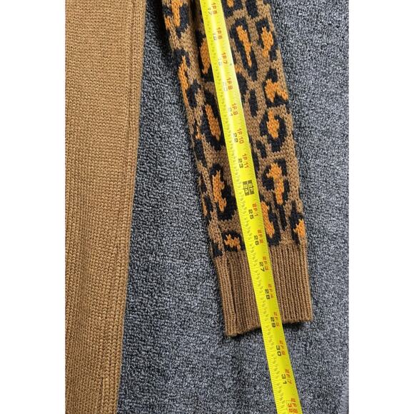 Show Me Your Mumu Cardigan Sweater Womens Small Brown Big Bang Leopard Print - Picture 8 of 10